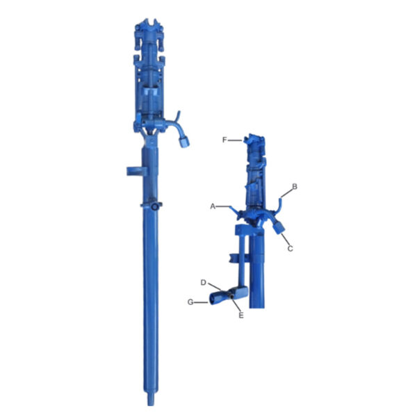 Perforadora Neumatica RMT 3/30 SL | Stoper Drill para Minería